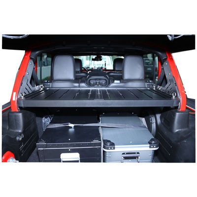 পাউডার লেপ পৃষ্ঠ দৃঢ় এবং ইনস্টল করা সহজ Jeep Wrangler পিছন পণ্যসম্ভার এলাকা জন্য র্যাক