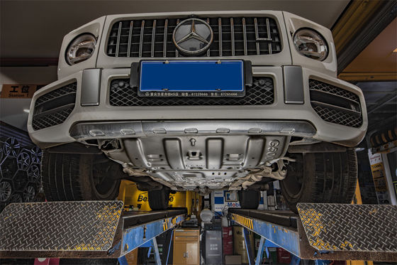 সরাসরি বিক্রয় 4x4 বাইরের আনুষাঙ্গিক অ্যালুমিনিয়াম খাদ স্কিড প্লেট মের্সেডস G500 জন্য