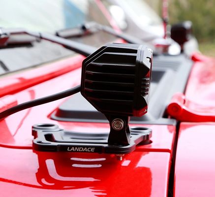 অ্যালুমিনিয়াম হুড ব্র্যাকেট লাইট মাউন্টিং ব্র্যাকেটস জন্য জিপ Wrangler