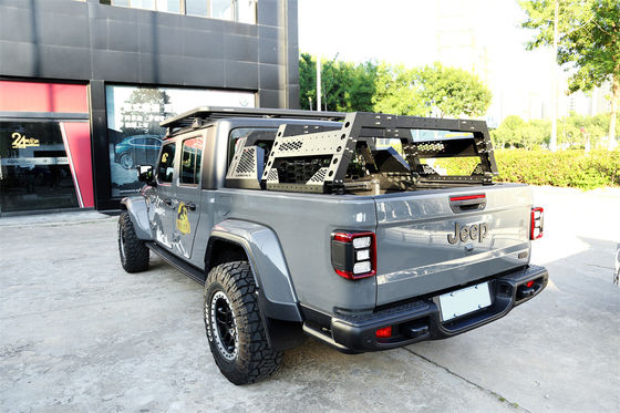 1336*1529*505 মিমি ইউনিভার্সাল পিক আপ উট বেড র্যাক ভারী দায়িত্ব 4x4 যানবাহন আনুষাঙ্গিক জন্য