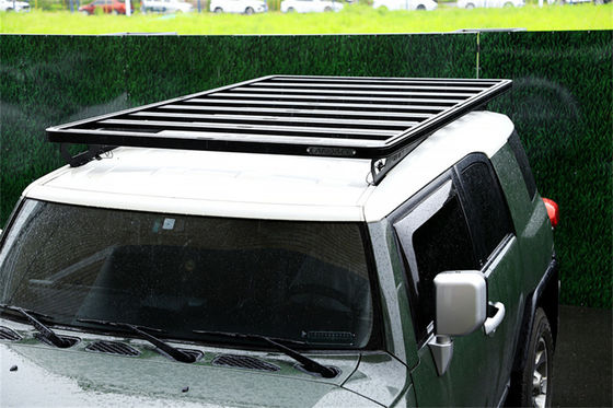 TOYOTA FJ LAND CRUISER 4x4 যানবাহন বাইরের আনুষাঙ্গিক সমতল ছাদ র্যাক 2235*1380*55mm