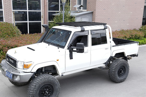 টয়োটা ল্যান্ড ক্রুজার এলসি৭৯ এর জন্য অ্যালুমিনিয়াম খাদ ফ্ল্যাট ছাদ র্যাক আপনার স্টোরেজ স্পেস প্রসারিত করুন