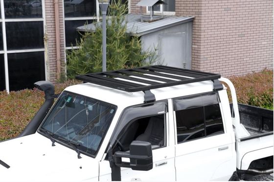 2018-2022 Jeep Wrangler JL এর জন্য অ্যালুমিনিয়াম ছাদ র্যাক 4x4 যানবাহনের বাইরের জন্য পারফেক্ট ফিট