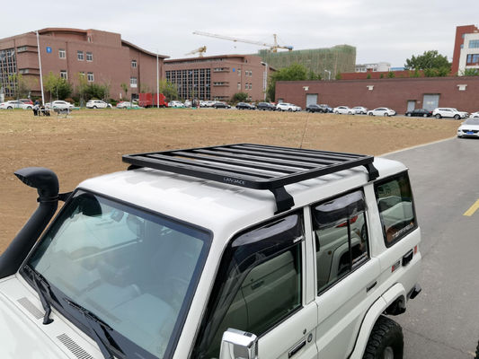 টয়োটা ল্যান্ড ক্রুজার এলসি৭৯ অ্যালুমিনিয়াম আধুনিক ডিজাইনের জন্য স্টাইলিশ ছাদ র্যাক বার