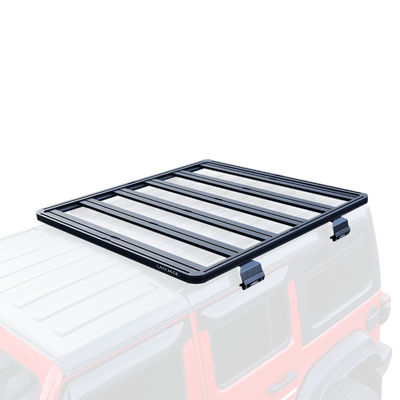 জিপ Wrangler ছাদ র্যাক 4 রানার কালো গাড়ী ছাদ ব্যাগ ক্যারিয়ার 1500 * 1425 * 55mm