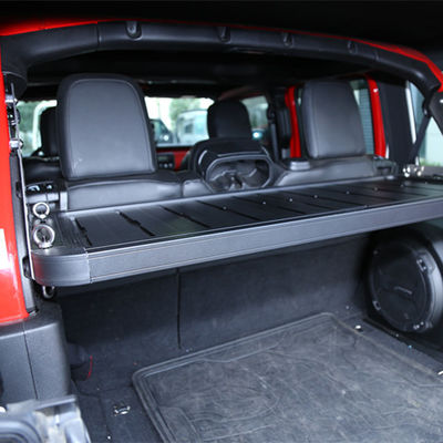 JEEP Wrangler রিয়ার স্টোরেজ টেবিল টেলগেট কার্গো শেল্ফ কাস্টম ডিজাইনের সাথে স্টোরেজ র্যাক