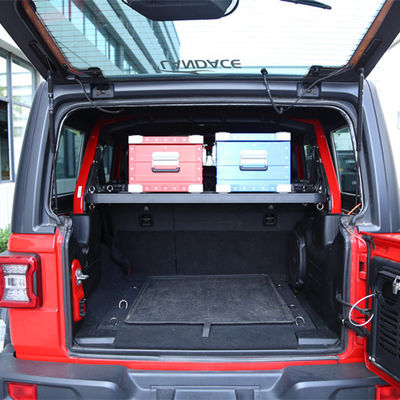 JEEP Wrangler রিয়ার স্টোরেজ টেবিল টেলগেট কার্গো শেল্ফ কাস্টম ডিজাইনের সাথে স্টোরেজ র্যাক
